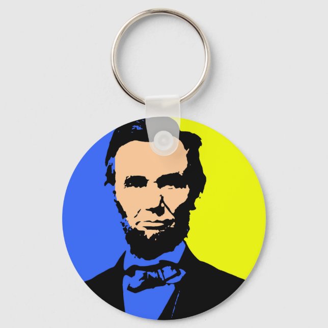 ABE LINCOLN 2 NYCKELRING (Framsida)