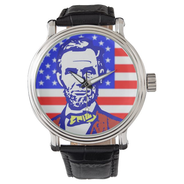 ABE LINCOLN 3 ARMBANDSUR (Framsida)