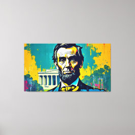 ABE LINCOLN 4 CANVASTRYCK