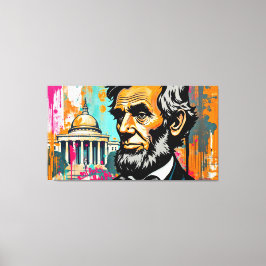 ABE LINCOLN 7 CANVASTRYCK
