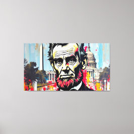 ABE LINCOLN 8 CANVASTRYCK