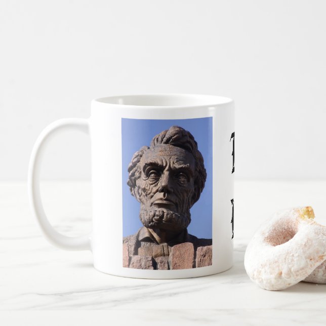 Abe Lincoln Coffee Mugg (Med munk)