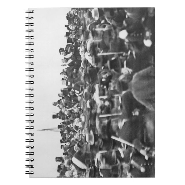 Abe Lincoln Gettysburg Adress: Slut på Krig Anteckningsbok (Framsidan)