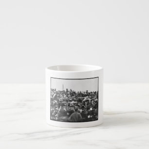 Abe Lincoln Gettysburg Adress: Slut på Krig Espressomugg