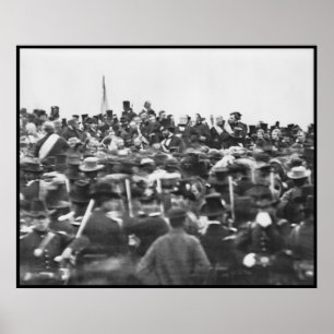Abe Lincoln Gettysburgtalet: Slutet på inbördeskri Poster
