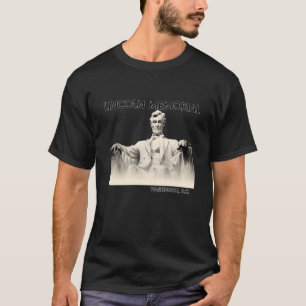 Abe Lincoln i Washington D C Monument T Shirt