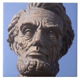 Abe Lincoln-minnesmärke Monument i Wyoming-platta Kakelplatta