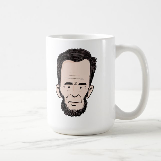 Abe Lincoln mugg (Höger)