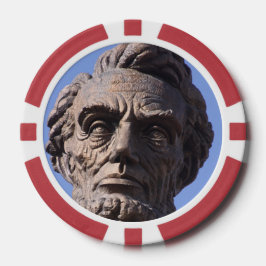 Abe Lincoln Poker Marker