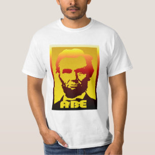 Abe Lincoln - Pop Art Abe Lincoln Porträtt - Shirt T-shirt