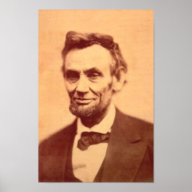 Abe Lincoln Poster (Framsidan)