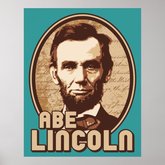 Abe Lincoln Poster (Framsidan)