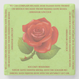 ABE LINCOLN QUOTE STENUNDERLÄGG