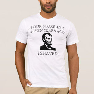 Abe Lincoln skäggskjorta Tröja