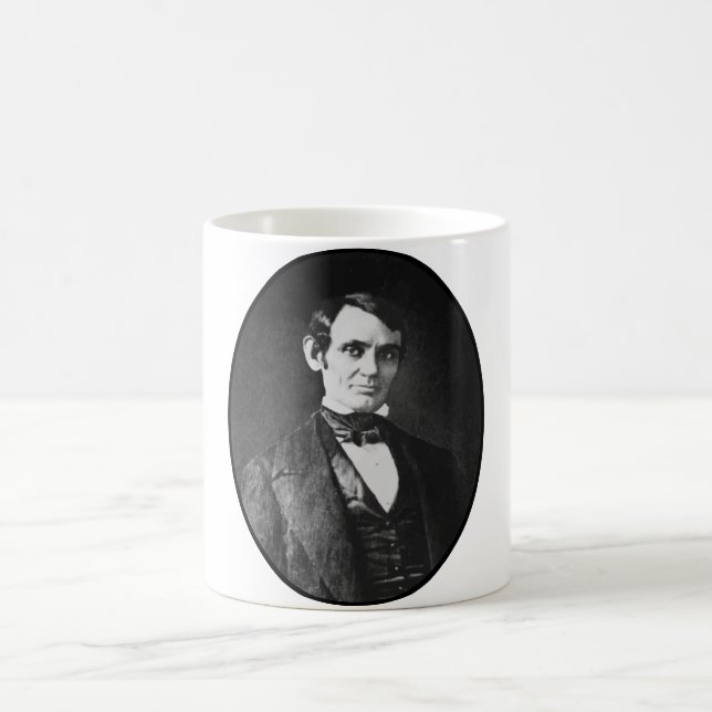Abe Lincoln som en ung man Kaffemugg (Center)