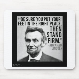 Abe Lincoln & "Stå fast"-citatet Musmatta