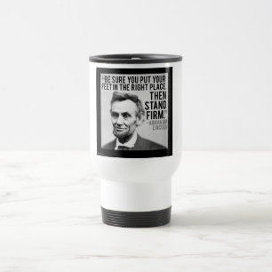 Abe Lincoln & "Stå fast"-citatet Resemugg