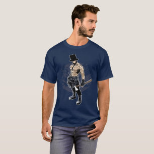 Abe Lincoln Tatuerad Zombie Slaktare Tee
