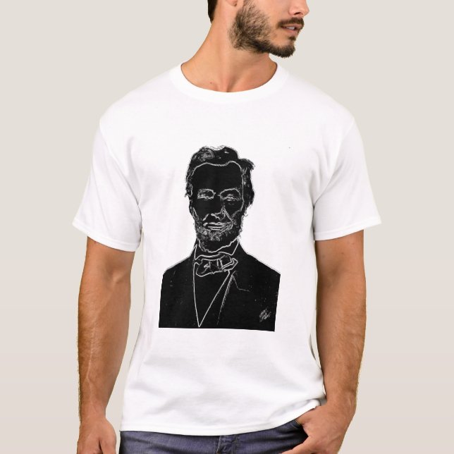 abe lincoln tee shirt (Framsida)