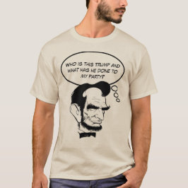 Abe Lincoln undrar vad som hände med hans GOP Tröja