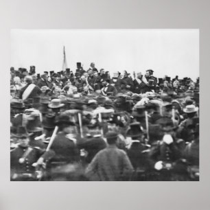 Abe Lincolns Gettysburgtal: Slutet på inbördeskrig Poster