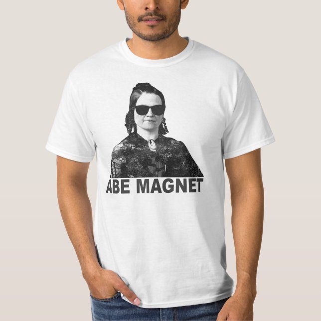 Abe magnet Mary Todd Lincoln Tröja (Framsida)