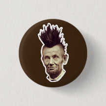 Abe med en Mohawk knäppas