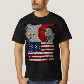 Abe shinzo retro t shirt