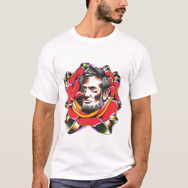 Abe steg tee shirt (Framsida)