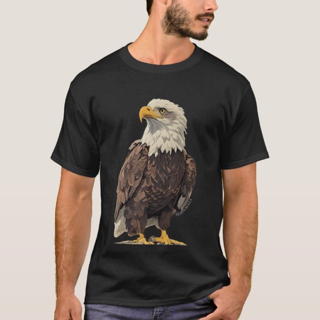 Abe the Bald Eagle T-shirt (Framsida)