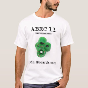Abec 11" GRIPPINS" Longboard rullar skjortan T Shirt