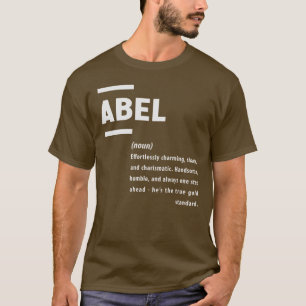 Abel Definition Namn Abel T Shirt