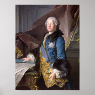 Abel Francois Poisson Marquis de Marigny, 1755 Poster