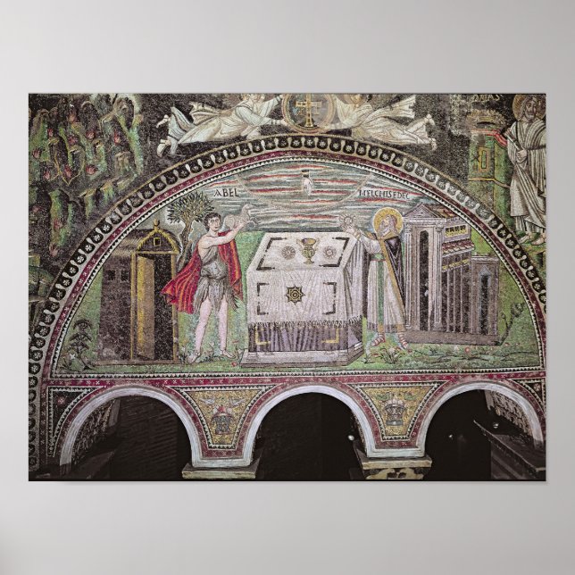 Abel- och Melchisedech-utbudet i Altar Poster (Framsidan)