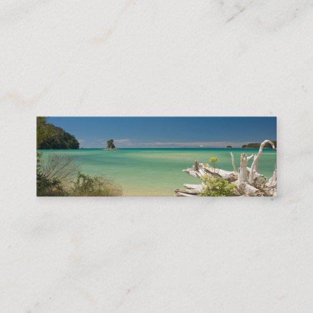 Abel Tasman nationalpark Mini Visitkort (Framsida)