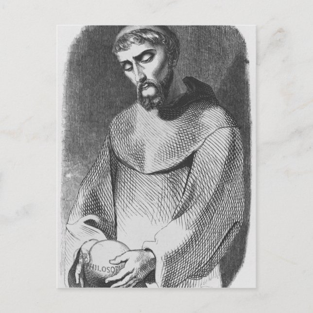 Abelard som munk vid Saint-Gildas-de-Rhuys Vykort (Framsida)