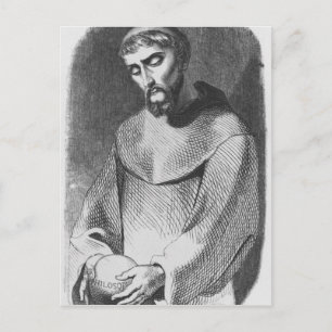 Abelard som munk vid Saint-Gildas-de-Rhuys Vykort