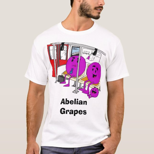 Abelian druvor tee shirt (Framsida)