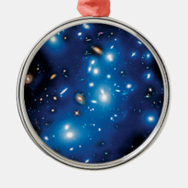 Abell 2744 Pandora galaxhop rymdfoto Julgransprydnad Metall