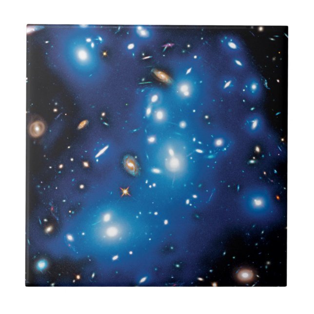 Abell 2744 Pandora galaxhop rymdfoto Kakelplatta (Framsidan)