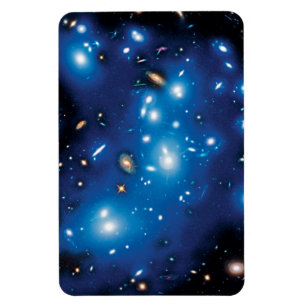 Abell 2744 Pandora galaxhop rymdfoto Magnet