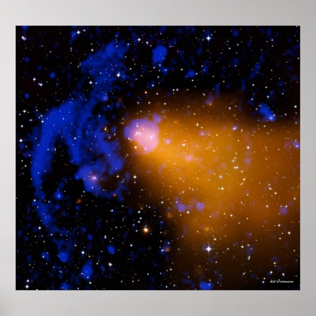 Abell 3376 poster (Framsidan)