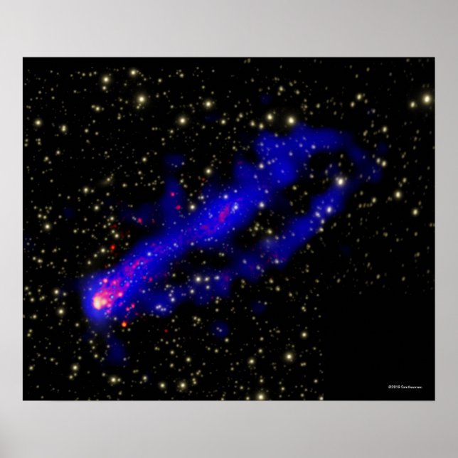 Abell 3627 poster (Framsidan)