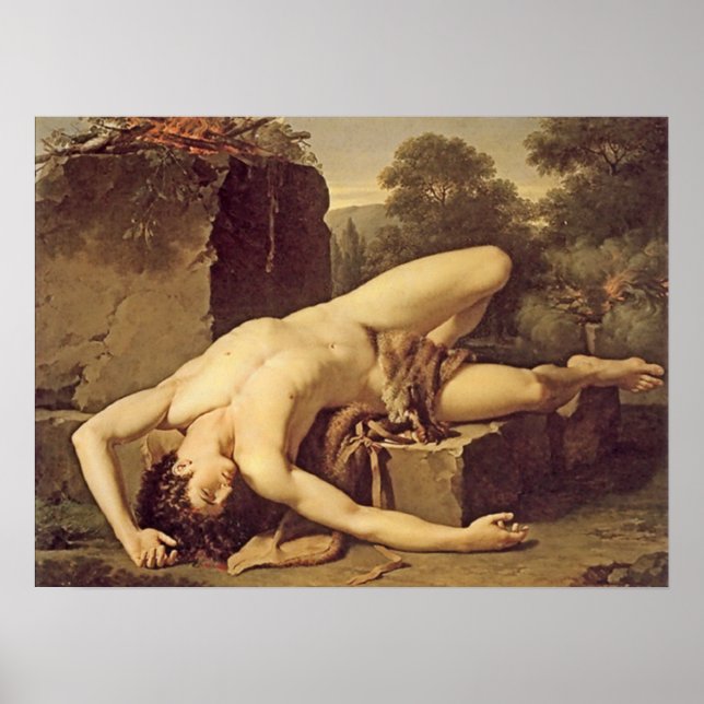 Abels död poster (Framsidan)