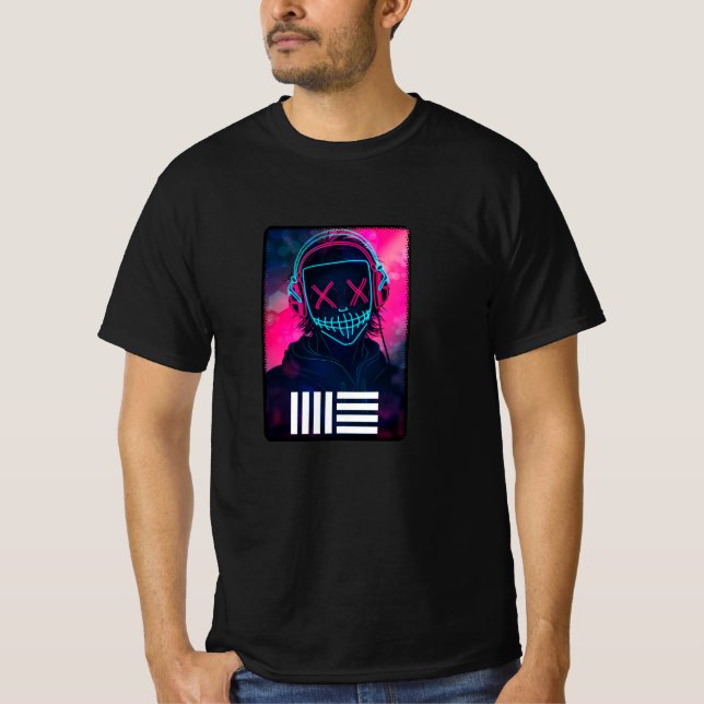 Abelton T-Shirt Black Photo (Framsida)