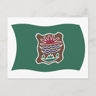 Abenaki-stammens flagga Postkort Vykort