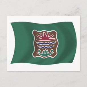 Abenaki-stammens flagga Postkort Vykort