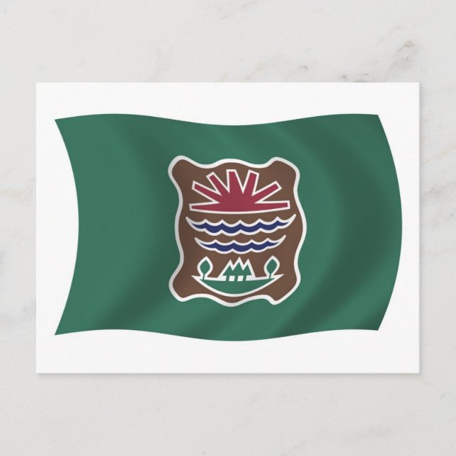 Abenaki-stammens flagga Postkort Vykort (Framsida)