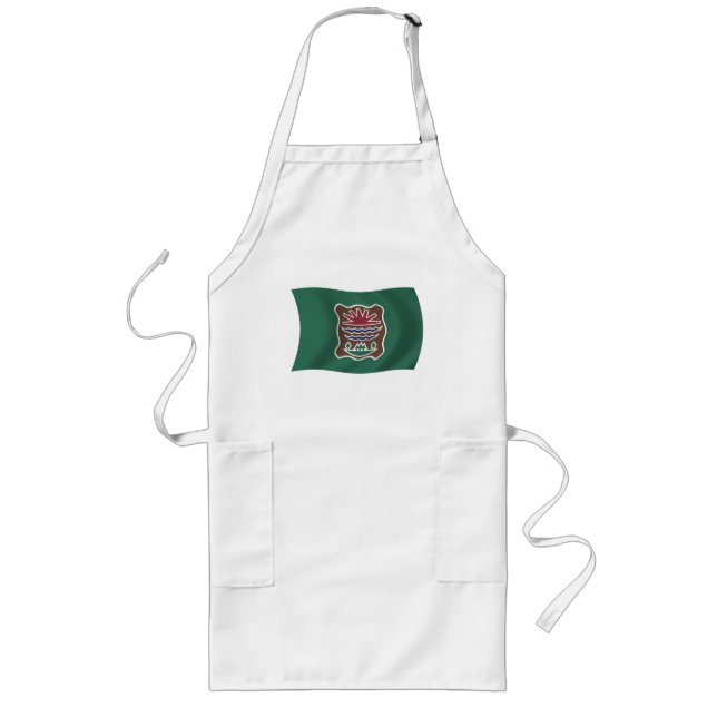Abenaki Tribe Flagga Apron Långt Förkläde (Framsidan)