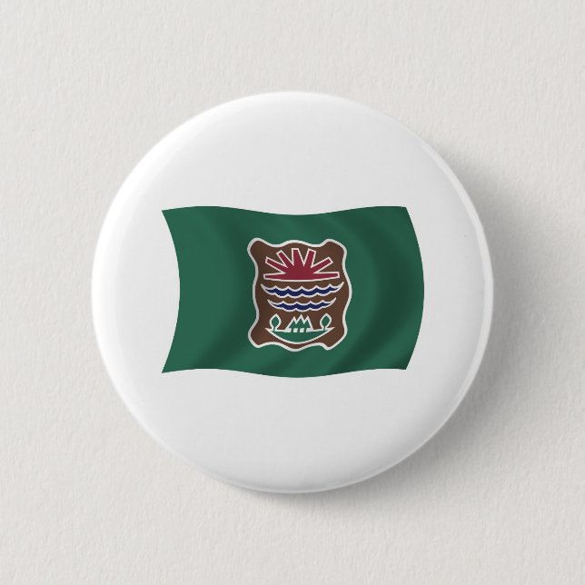 Abenaki Tribe Flagga Button Knapp (Framsida)